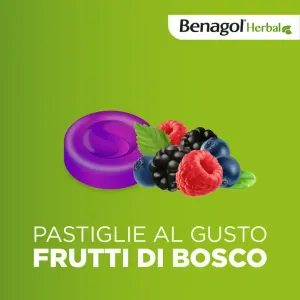 Benagol Herbal pastiglie gusto Frutti di bosco