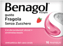 Benagol pastiglie gusto Fragola senza zucchero​