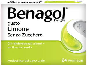 Benagol pastiglie gusto Limone senza zucchero