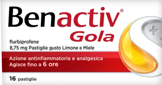 Benactiv Gola pastiglie gusto Limone e Miele