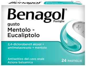 Benagol pastiglie gusto Mentolo-Eucaliptolo