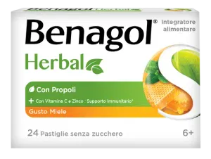 Benagol Herbal pastiglie gusto Miele