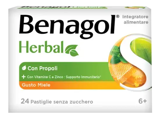 Benagol Herbal pastiglie gusto Miele