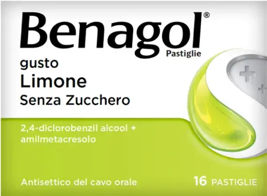 Benagol pastiglie gusto Limone senza zucchero