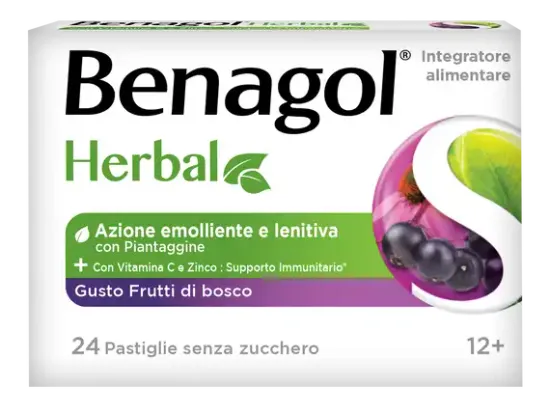 Benagol Herbal pastiglie gusto Frutti di bosco