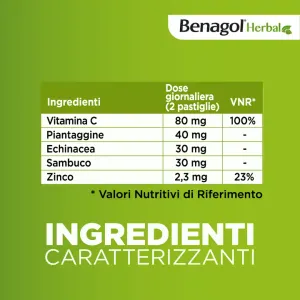 Benagol Herbal pastiglie gusto Frutti di bosco